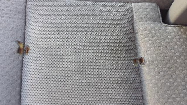 How To Fix Cigarette Burn In Car Seat, How To Repair Cigarette Burn In Car Seat Leather